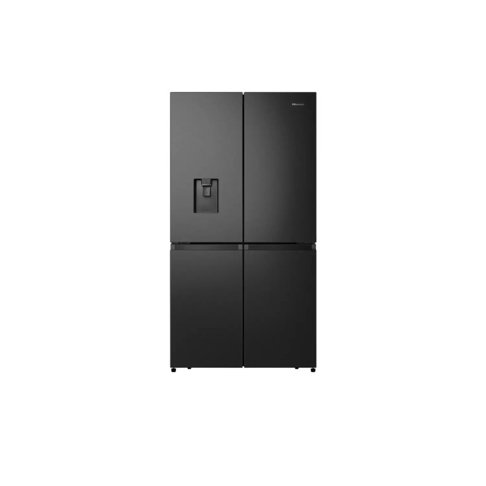 Hisense RQ758N4SWF1 PureFlat American Fridge Freezer-Black