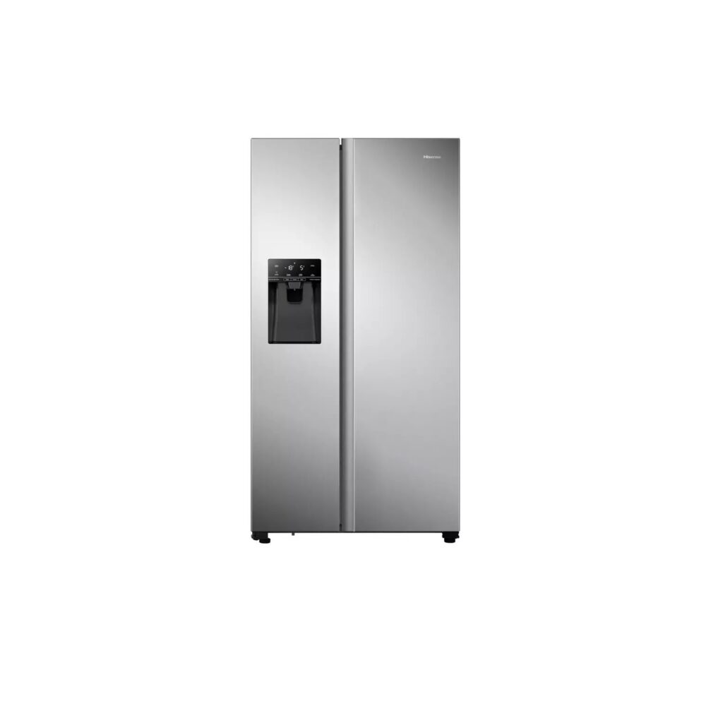 Hisense RS694N4TIE American Fridge Freezer - Silver