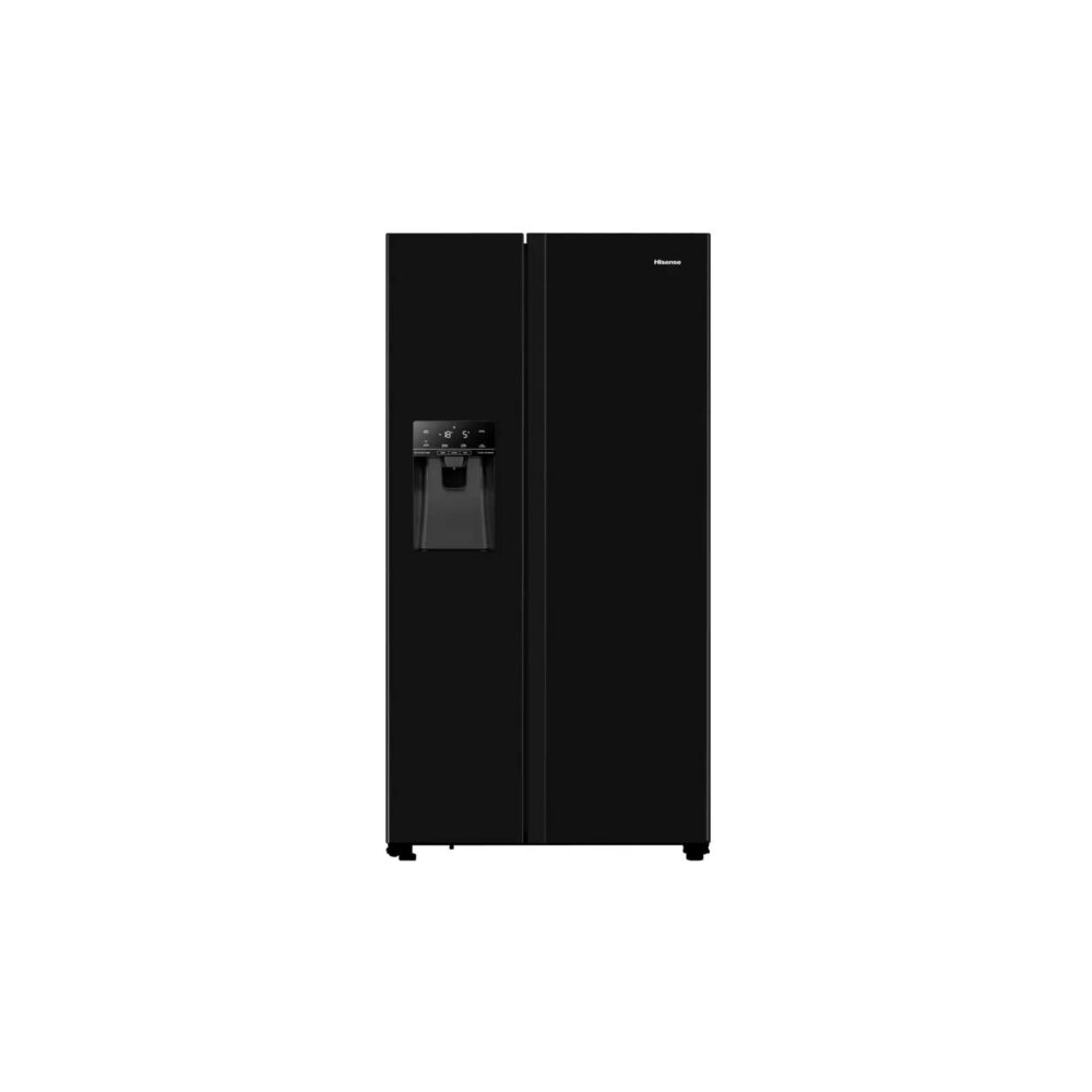 Hisense RS694N4TBE American Fridge Freezer - Black