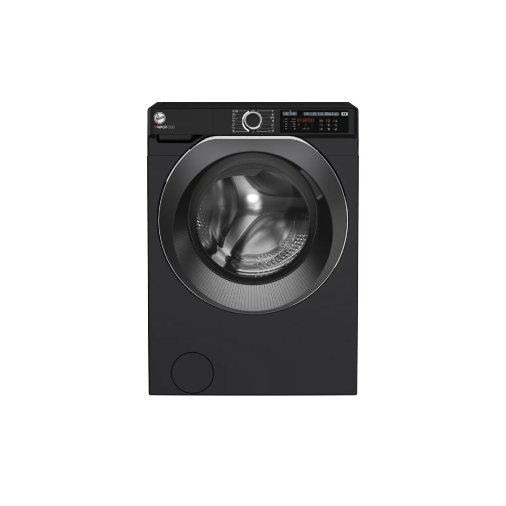 Hoover H-WASH 500 10KG 1600 Caredose Washing Machine - Black