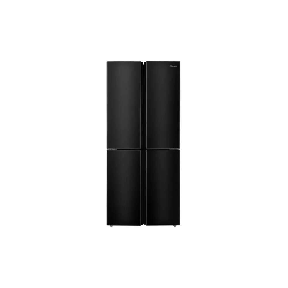 Fridgemaster MQ79394EB American Fridge Freezer - Black