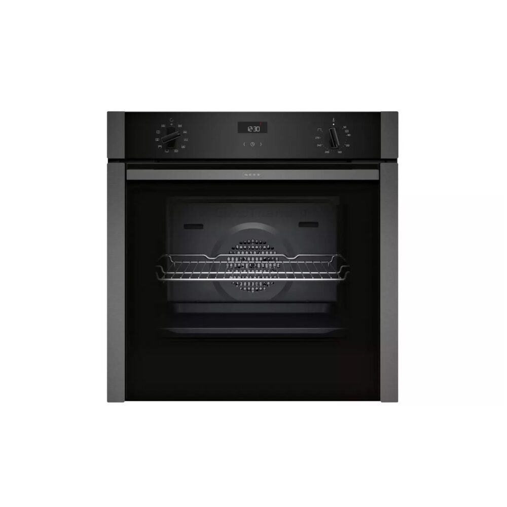 Neff B3ACE4HG0B Built In Single Electric Oven - Graphite