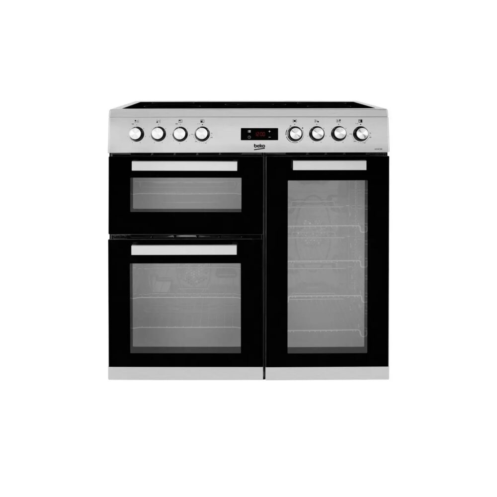 Beko KDVC90X 90cm Electric Range Cooker