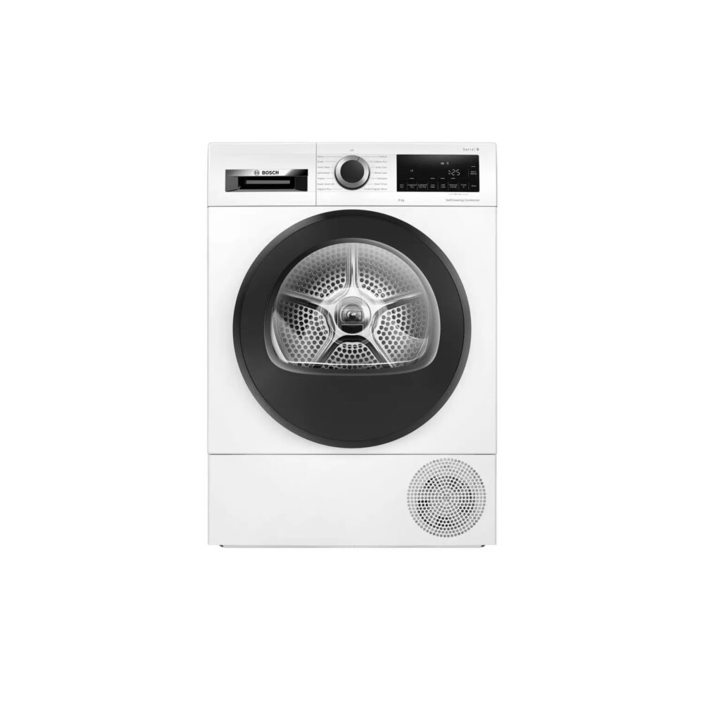 Bosch WQG24509GB 9KG Heat Pump Tumble Dryer - White