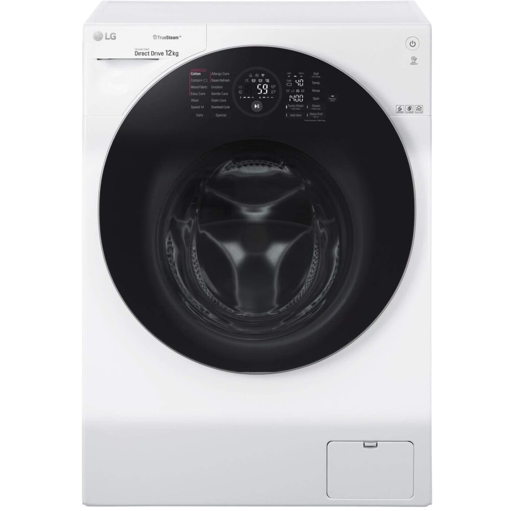 LG FH4G1BCS2 12KG 1400 Spin Washing Machine - White