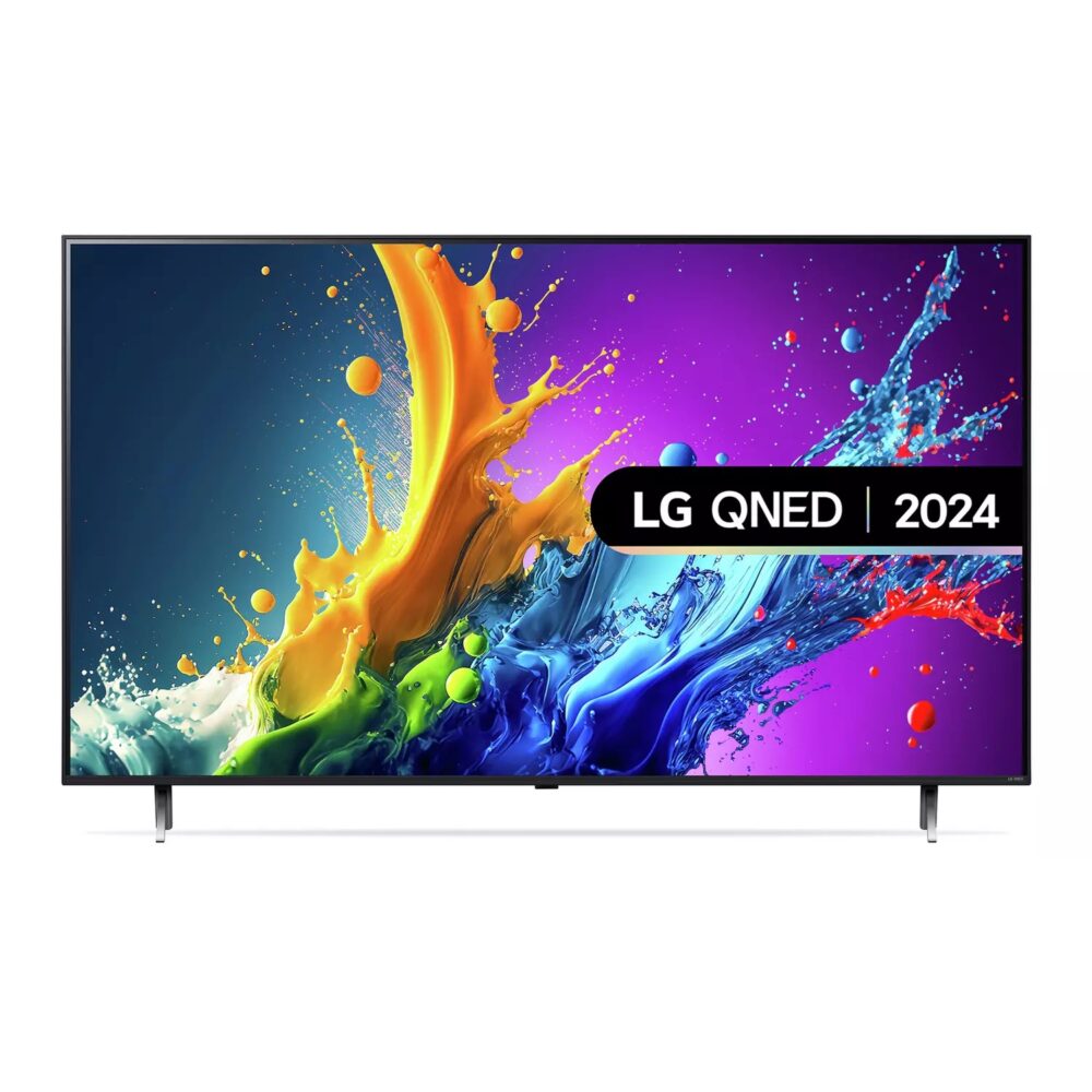 LG 75 Inch 75QNED80T6A Smart 4K UHD HDR QNED Freeview TV