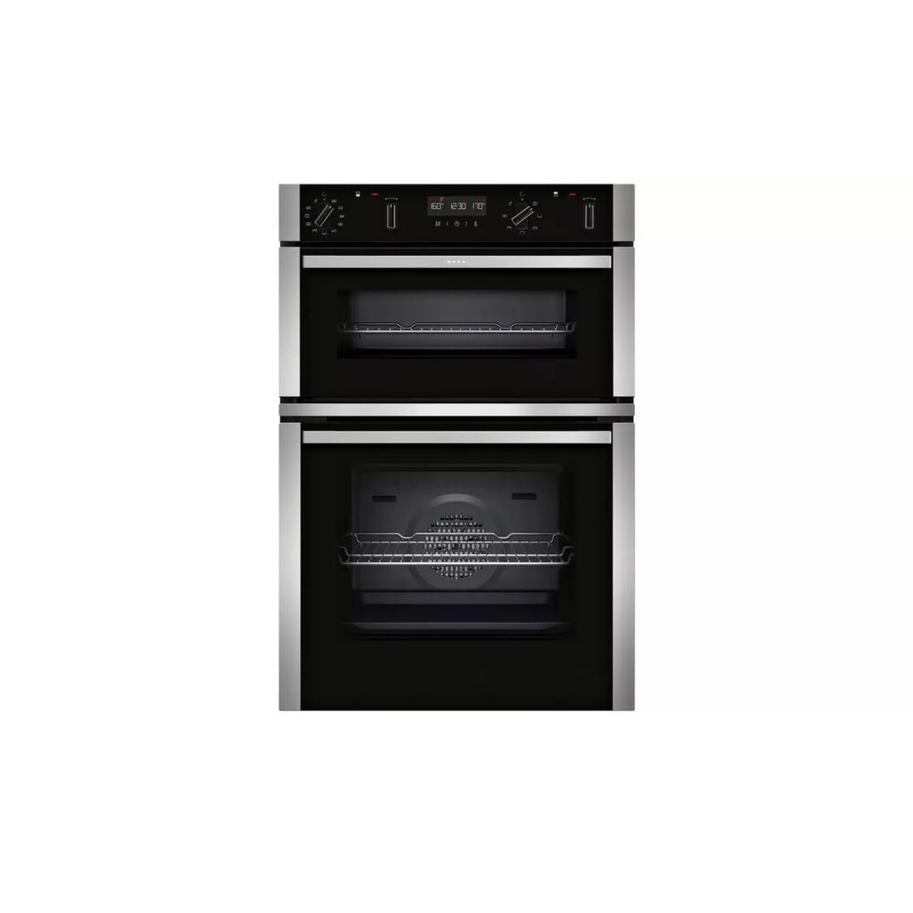 Neff U2ACM7HH0B Built In Double Electric Oven - S/Steel