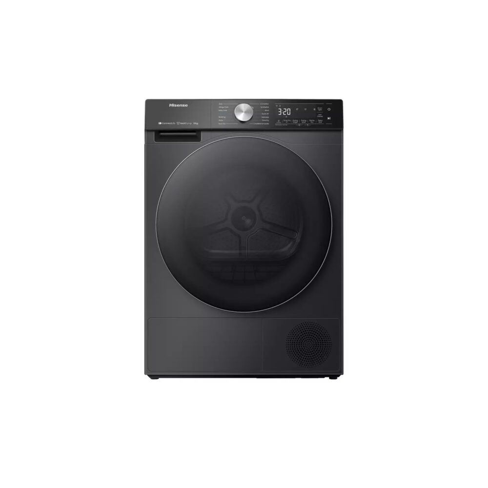 Hisense DH5S102BB 10KG Heat Pump Tumble Dryer - Black