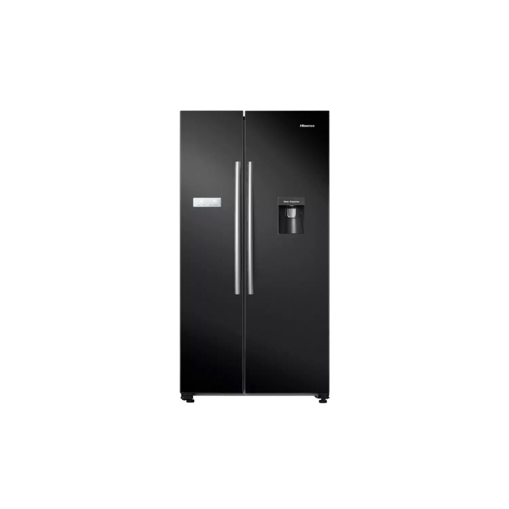 Hisense RS741N4WBE American Fridge Freezer - Black